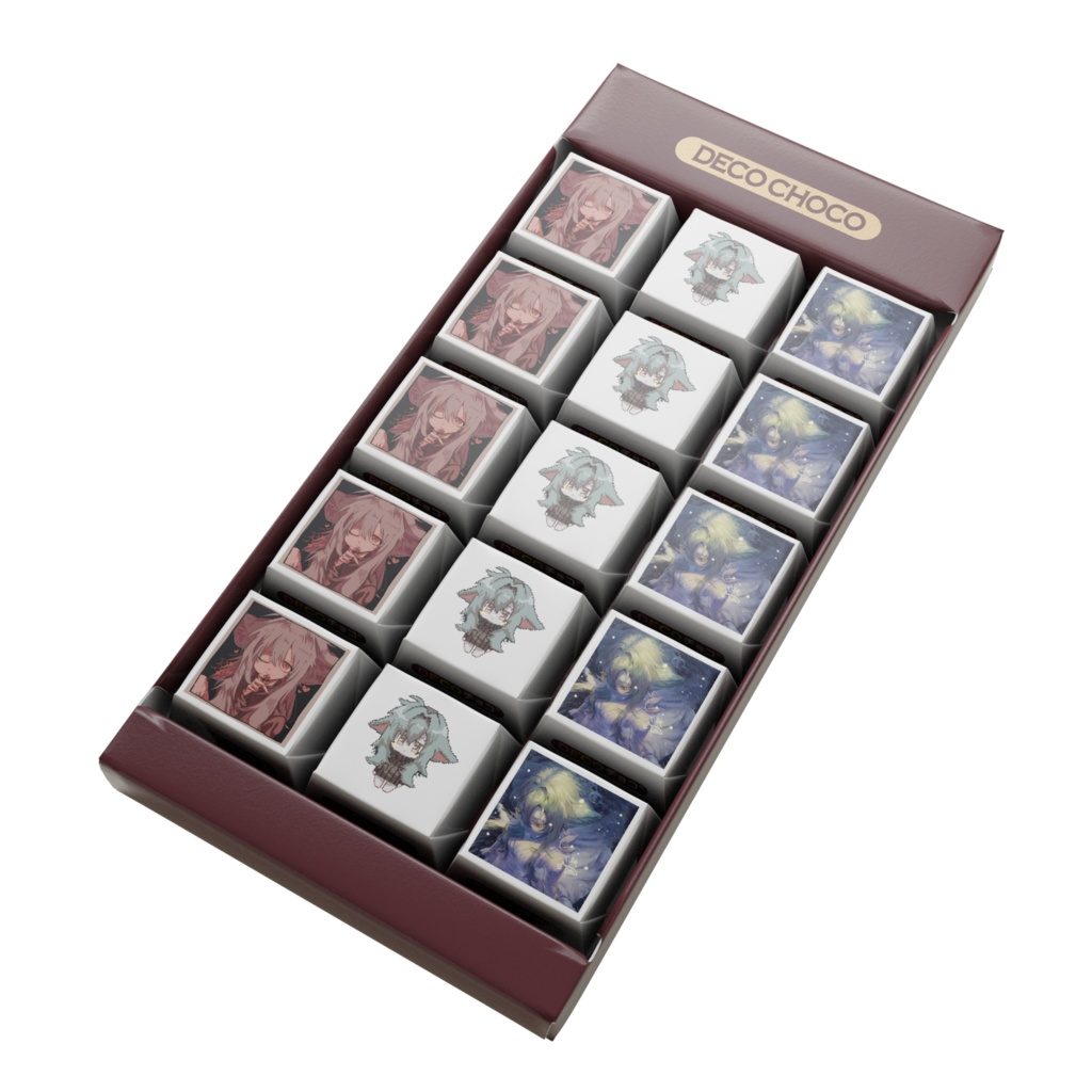 【DECOチョコ】チタちゃんセット