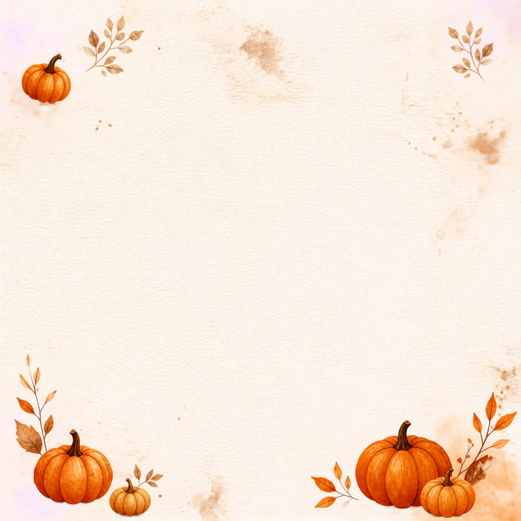 秋の大人かわいいハロウィンデジタルペーパー10枚セット|Sweet Halloween|背景|くすみカラー