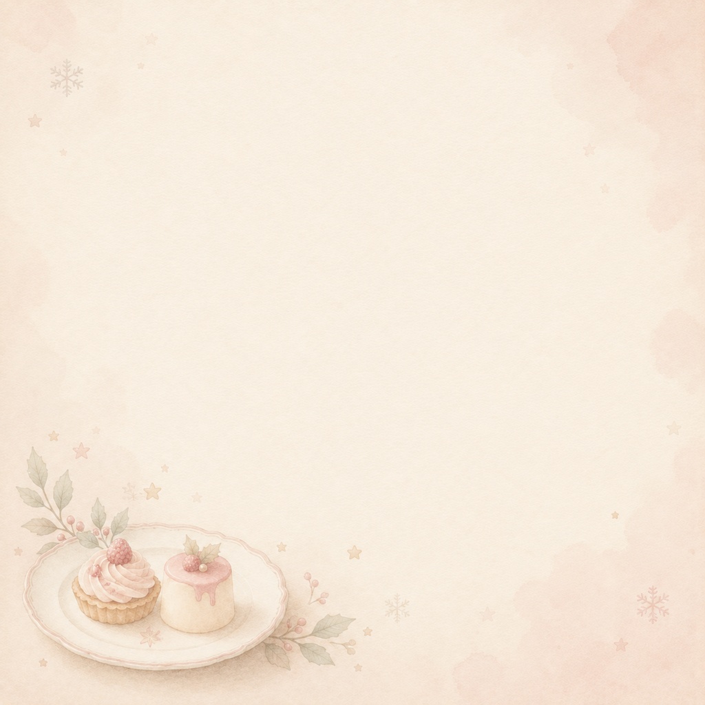 大人かわいいカフェ&スイーツ デジタルペーパー 20枚|クリスマスギンガムチェック 2枚 |抹茶|淡色|くすみカラー