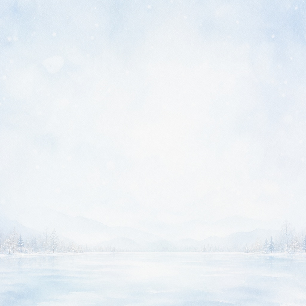 大人かわいい雪色デジタルペーパー4枚セット|冬素材|冬柄|背景