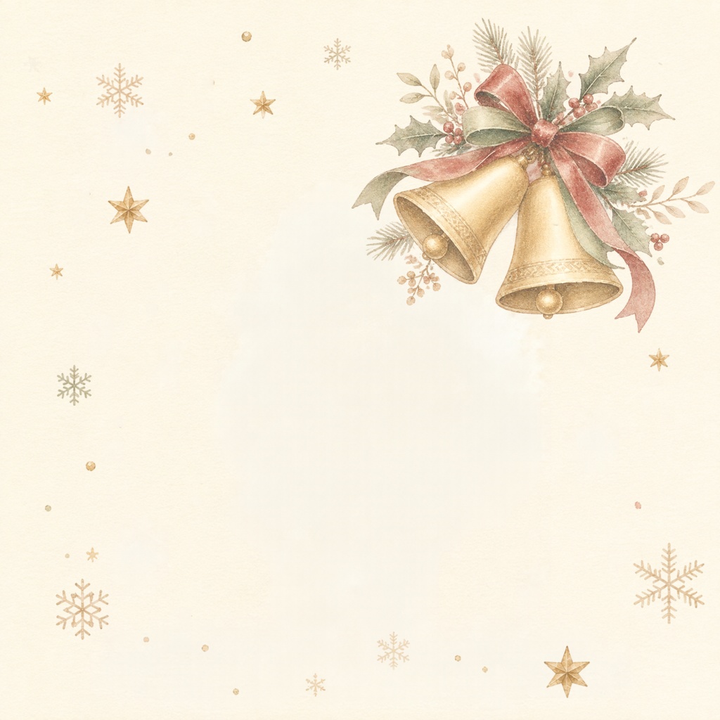 淡色クリスマス|大人かわいいサンタのデジタルペーパー10枚セット|クリスマスツリー