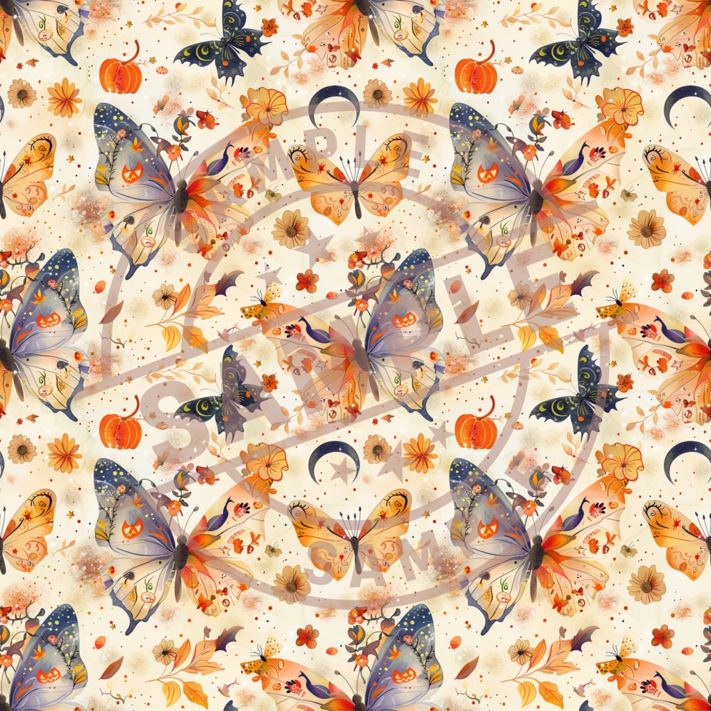 WHISPERS OF HALLOWEEN BUTTERFLIES