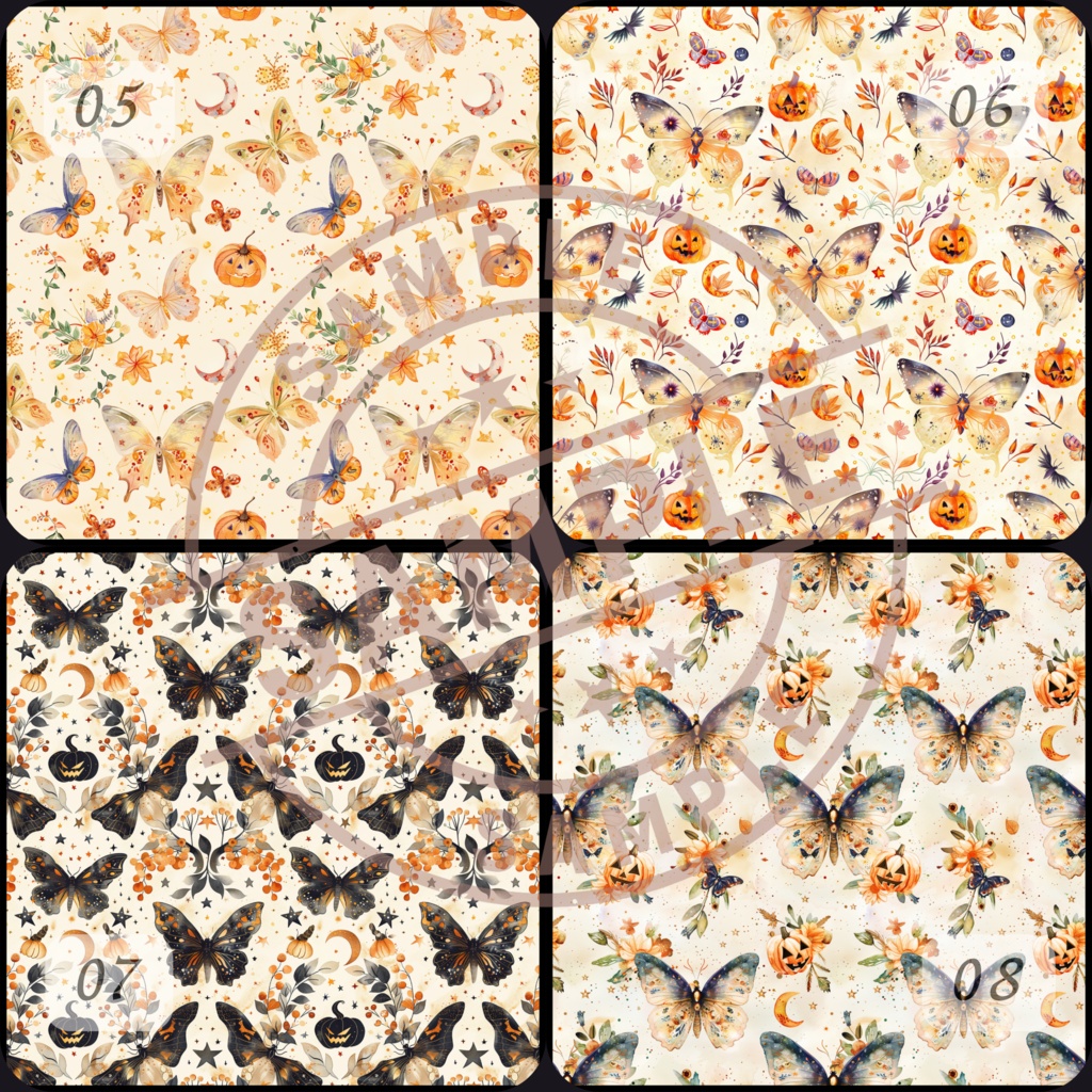 WHISPERS OF HALLOWEEN BUTTERFLIES