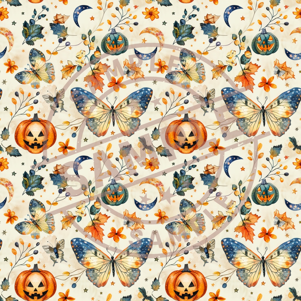 WHISPERS OF HALLOWEEN BUTTERFLIES