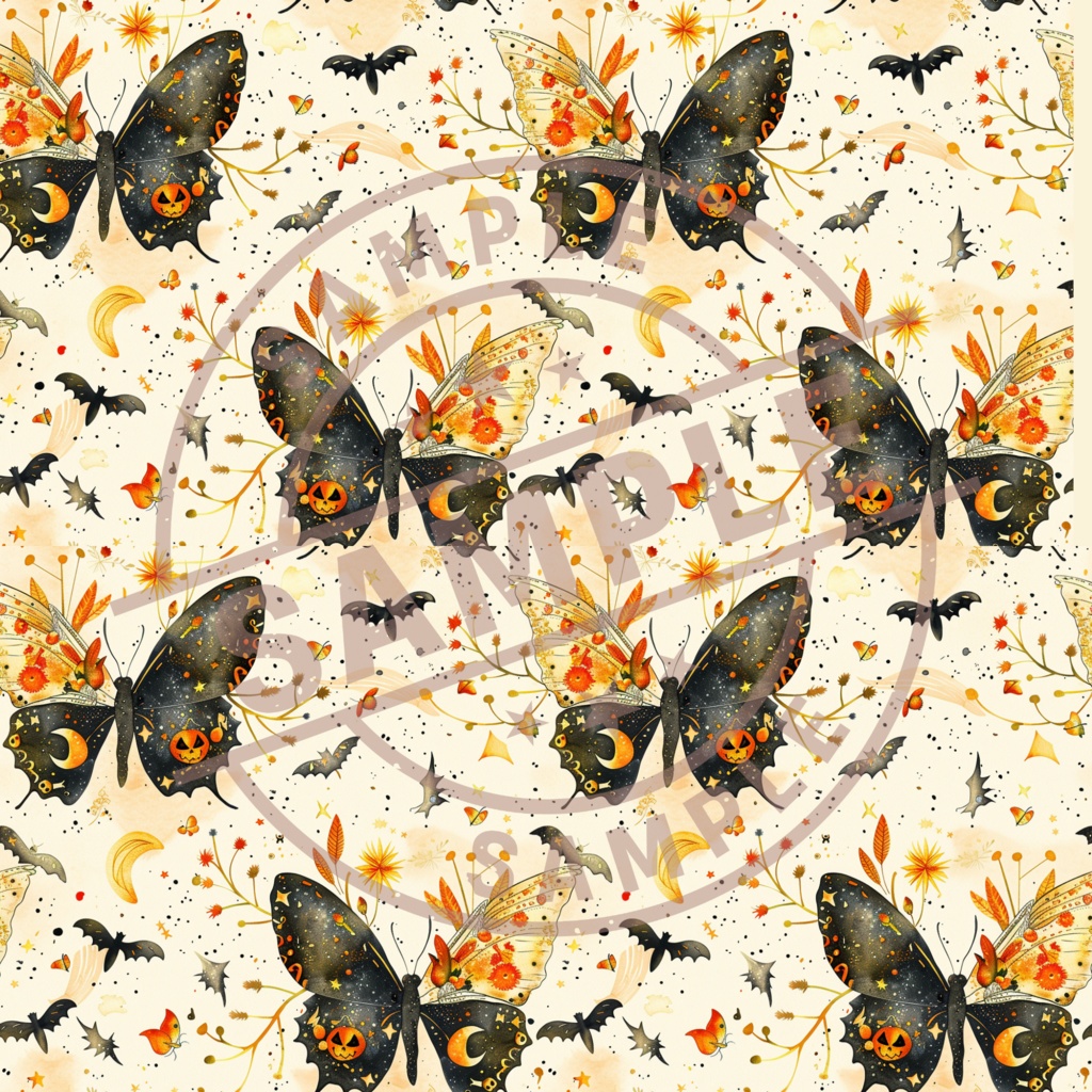 WHISPERS OF HALLOWEEN BUTTERFLIES
