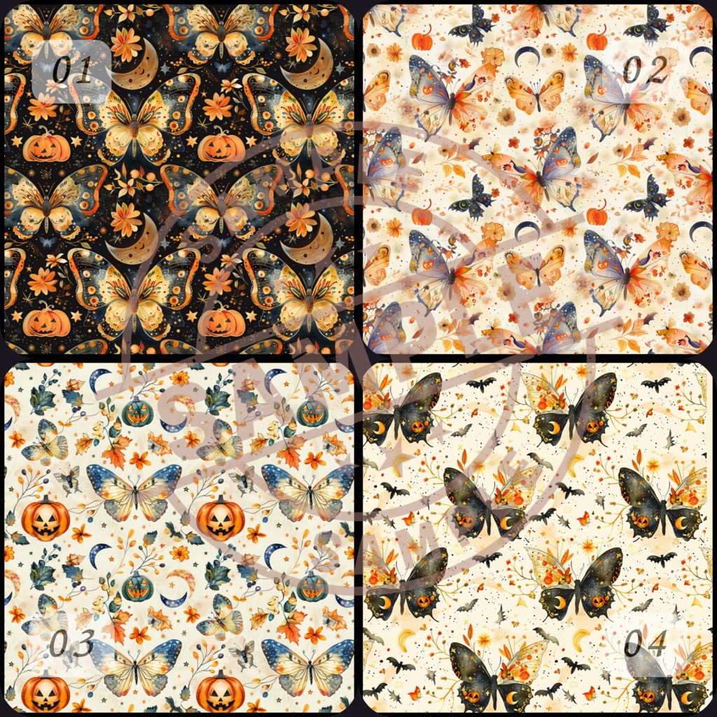 WHISPERS OF HALLOWEEN BUTTERFLIES