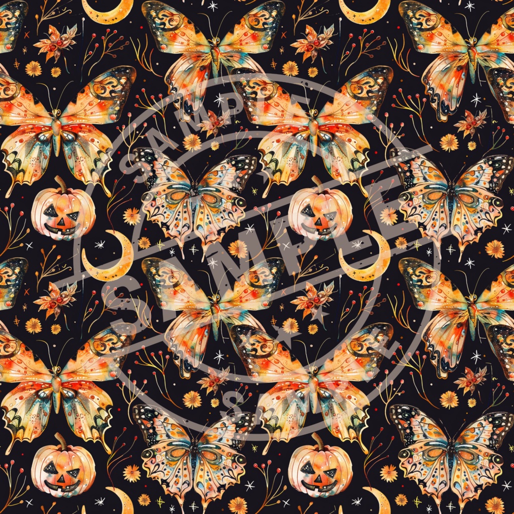 WHISPERS OF HALLOWEEN BUTTERFLIES