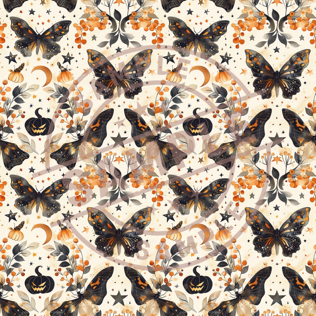 WHISPERS OF HALLOWEEN BUTTERFLIES