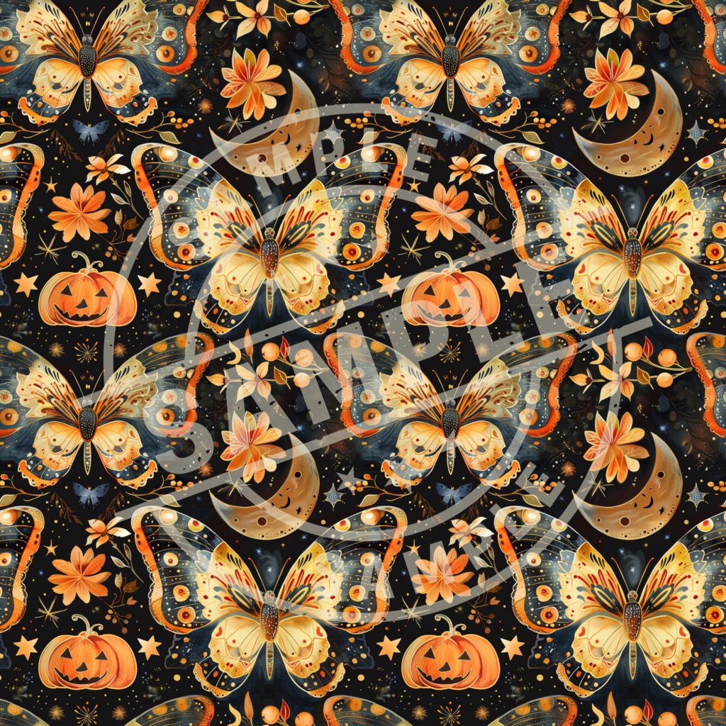 WHISPERS OF HALLOWEEN BUTTERFLIES