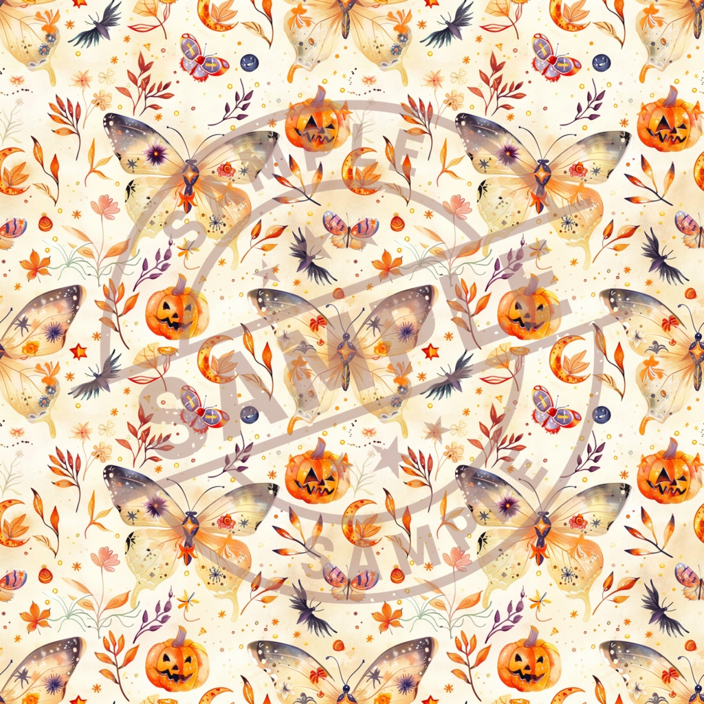 WHISPERS OF HALLOWEEN BUTTERFLIES