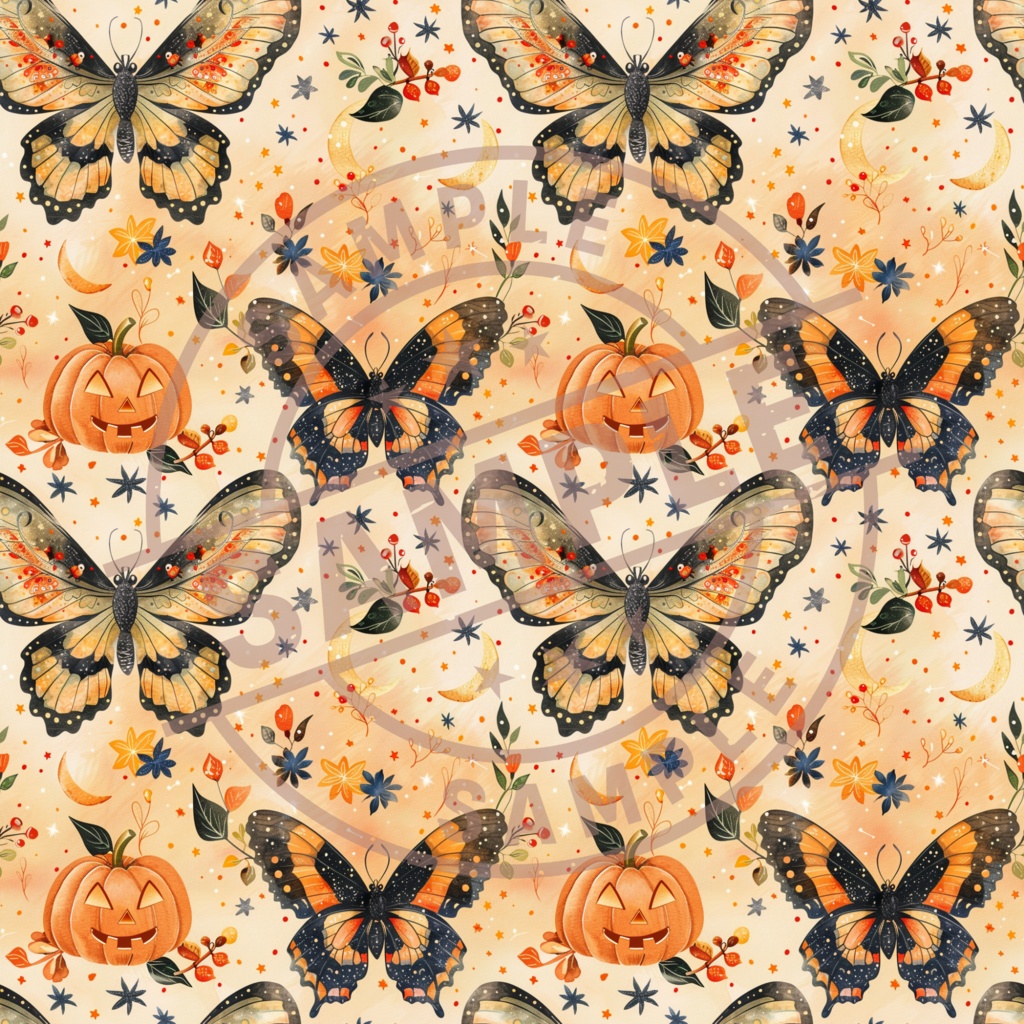 WHISPERS OF HALLOWEEN BUTTERFLIES