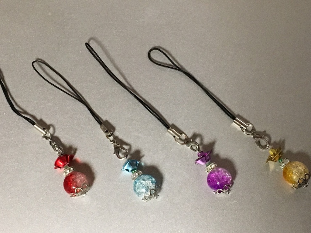 【おそ松さん】六つ子イメージカラー ローズストラップ・L