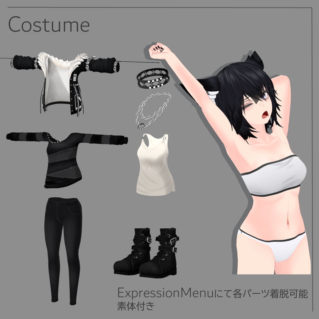 【オリジナル3Dモデル】Kalifa〈カリファ〉