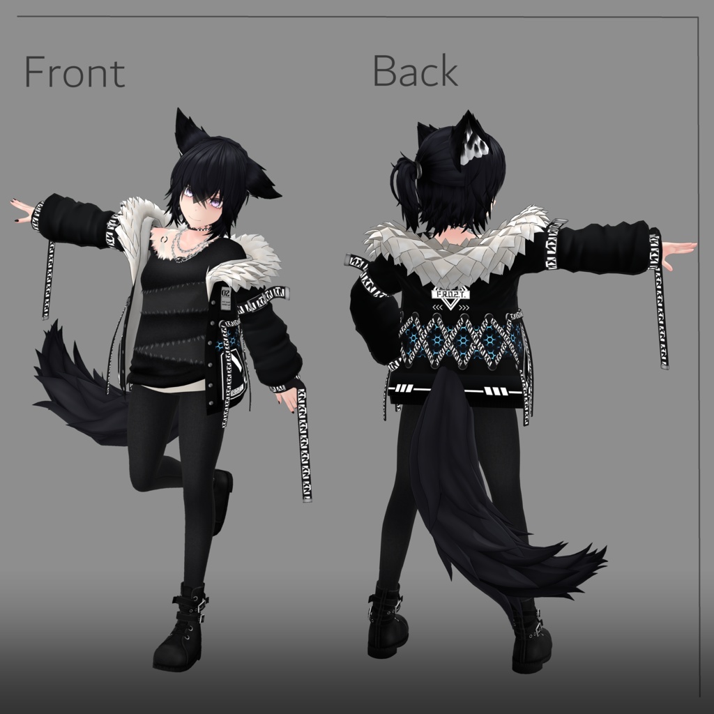 【オリジナル3Dモデル】Kalifa〈カリファ〉