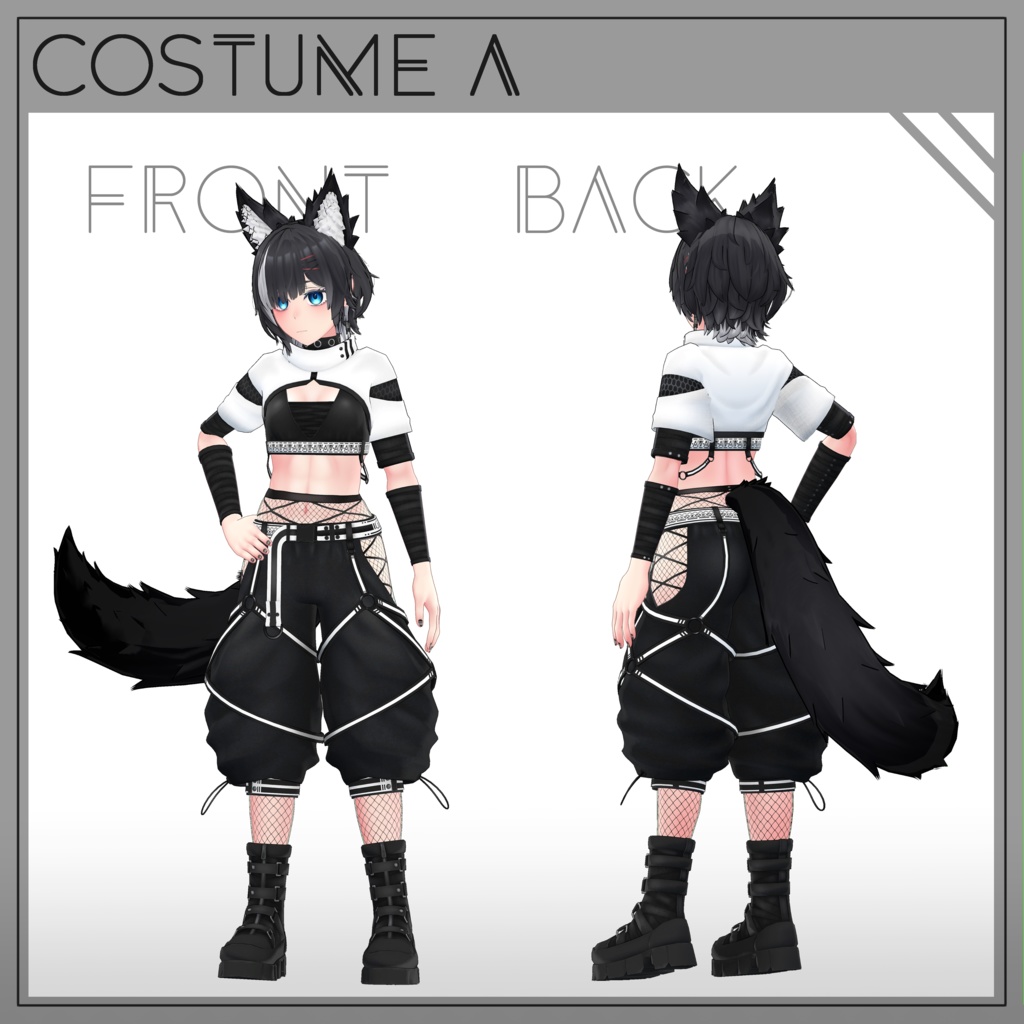 【オリジナル3Dモデル】Leesh〈リーシュ〉