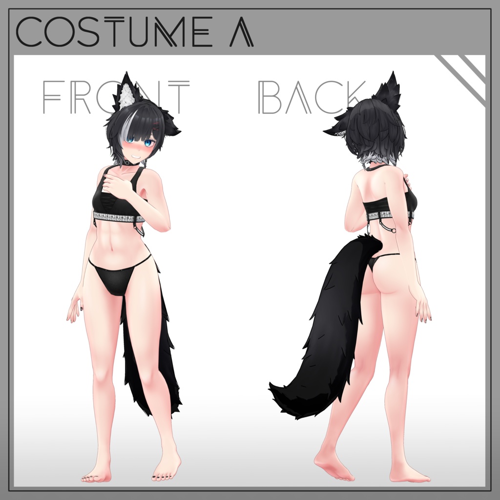 【オリジナル3Dモデル】Leesh〈リーシュ〉