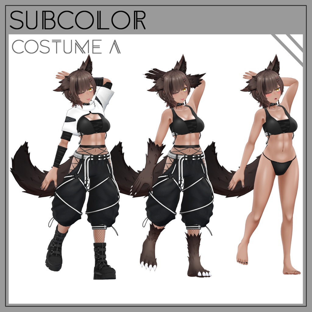 【オリジナル3Dモデル】Leesh〈リーシュ〉