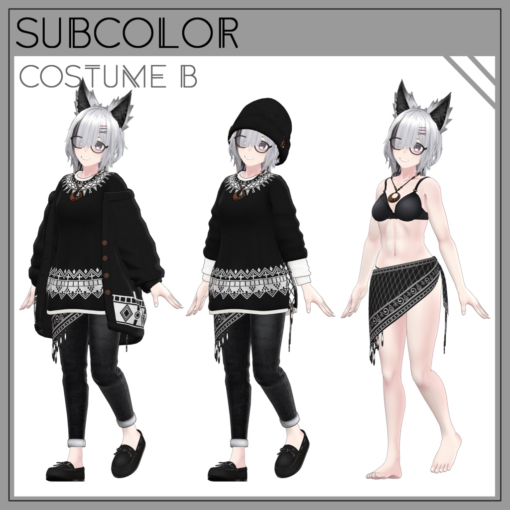 【オリジナル3Dモデル】Leesh〈リーシュ〉