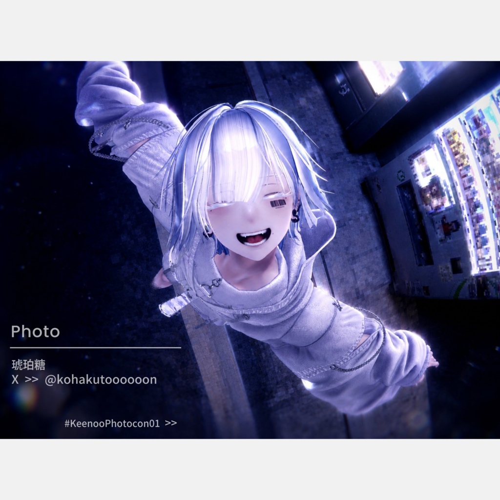 【オリジナル3Dモデル】Nakiya〈泣夜〉