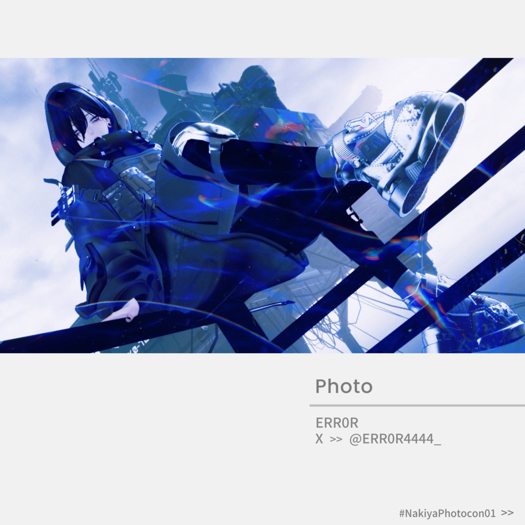 【オリジナル3Dモデル】Nakiya〈泣夜〉