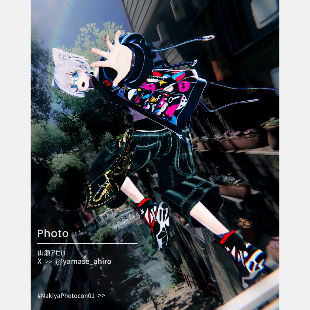 【オリジナル3Dモデル】Nakiya〈泣夜〉