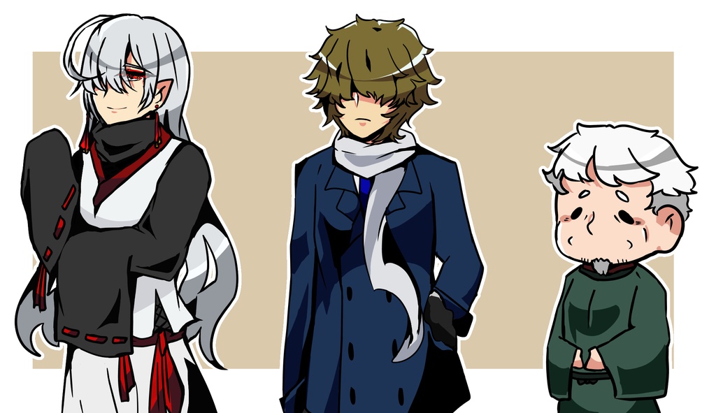 立ち絵素材:男性