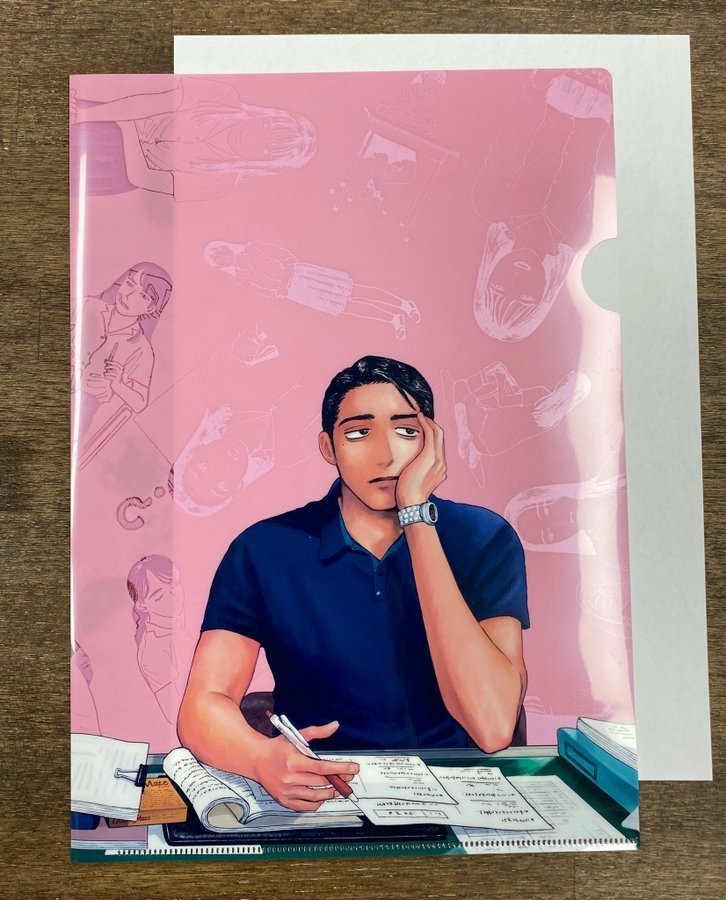 和山やま『女の園の星』クリアファイル+ステッカーセット(複製原画特典付き)