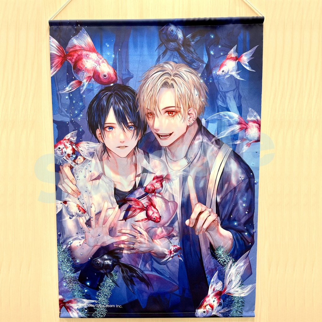 【fR3周年】タペストリー/咲本﨑「この手を離さないで」