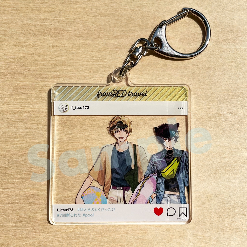 【fR3周年】SNS風アクリルキーホルダー(全7種)