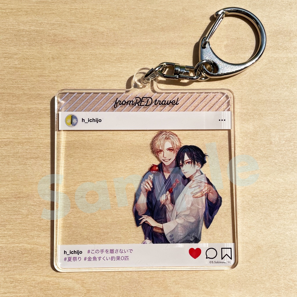 【fR3周年】SNS風アクリルキーホルダー(全7種)