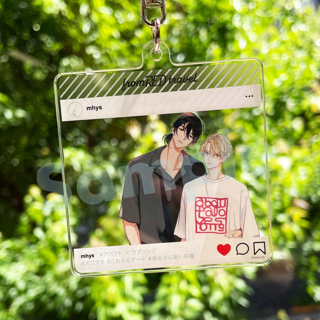 【fR3周年】SNS風アクリルキーホルダー(全7種)