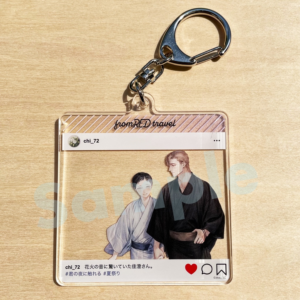 【fR3周年】SNS風アクリルキーホルダー(全7種)