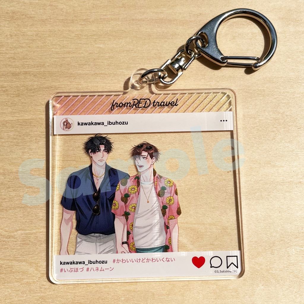 【fR3周年】SNS風アクリルキーホルダー(全7種)