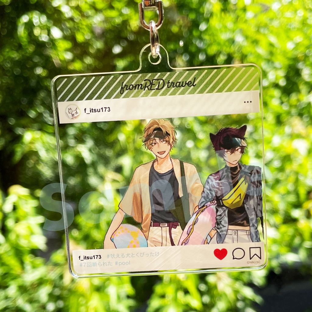 【fR3周年】SNS風アクリルキーホルダー(全7種)