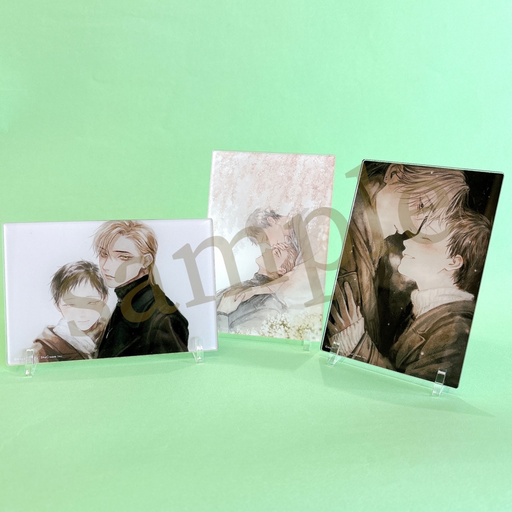 【君の夜に触れる】アクリルプレート(ハガキサイズ)