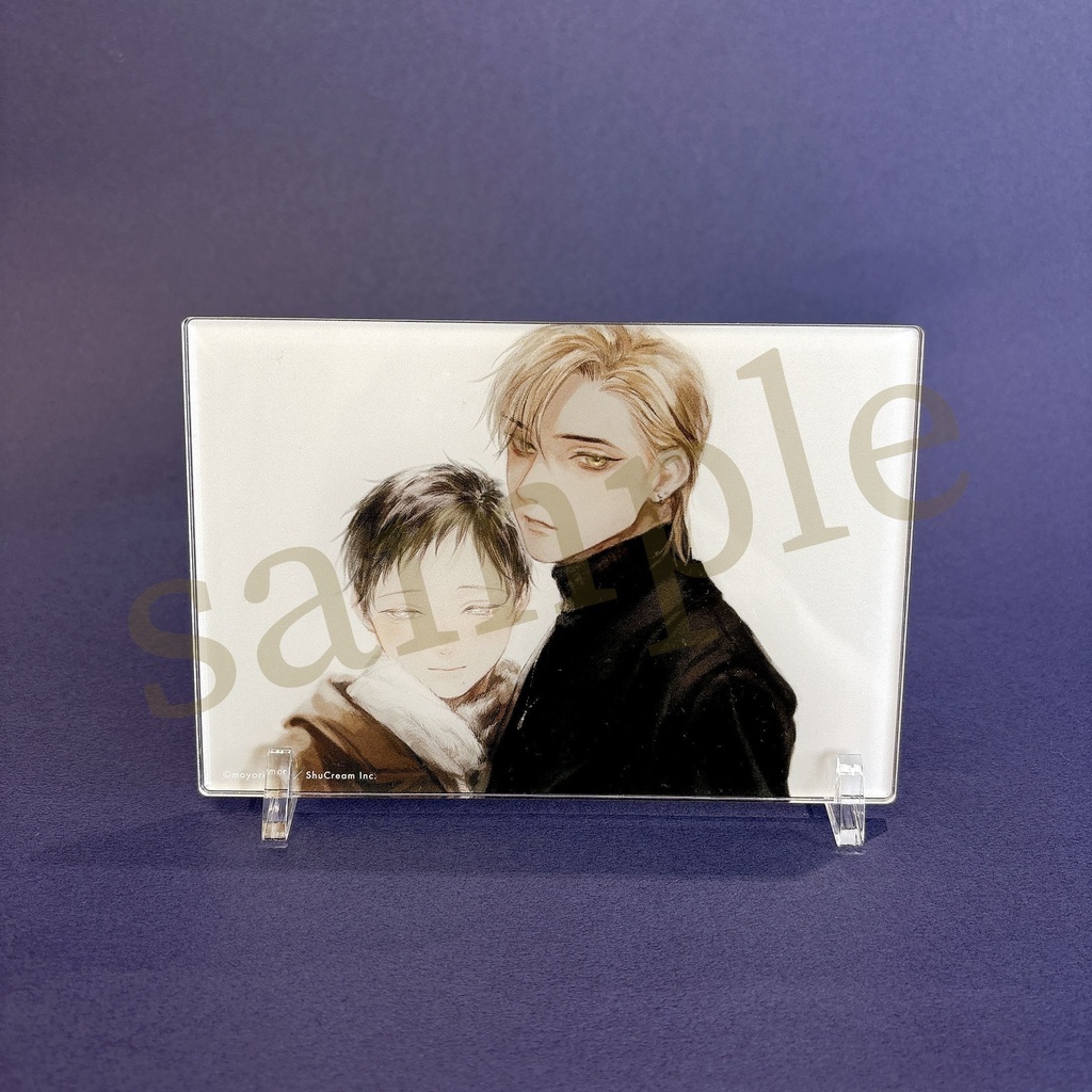 【君の夜に触れる】アクリルプレート(ハガキサイズ)