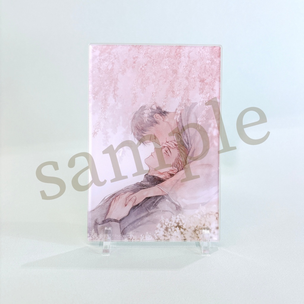 【君の夜に触れる】アクリルプレート(ハガキサイズ)