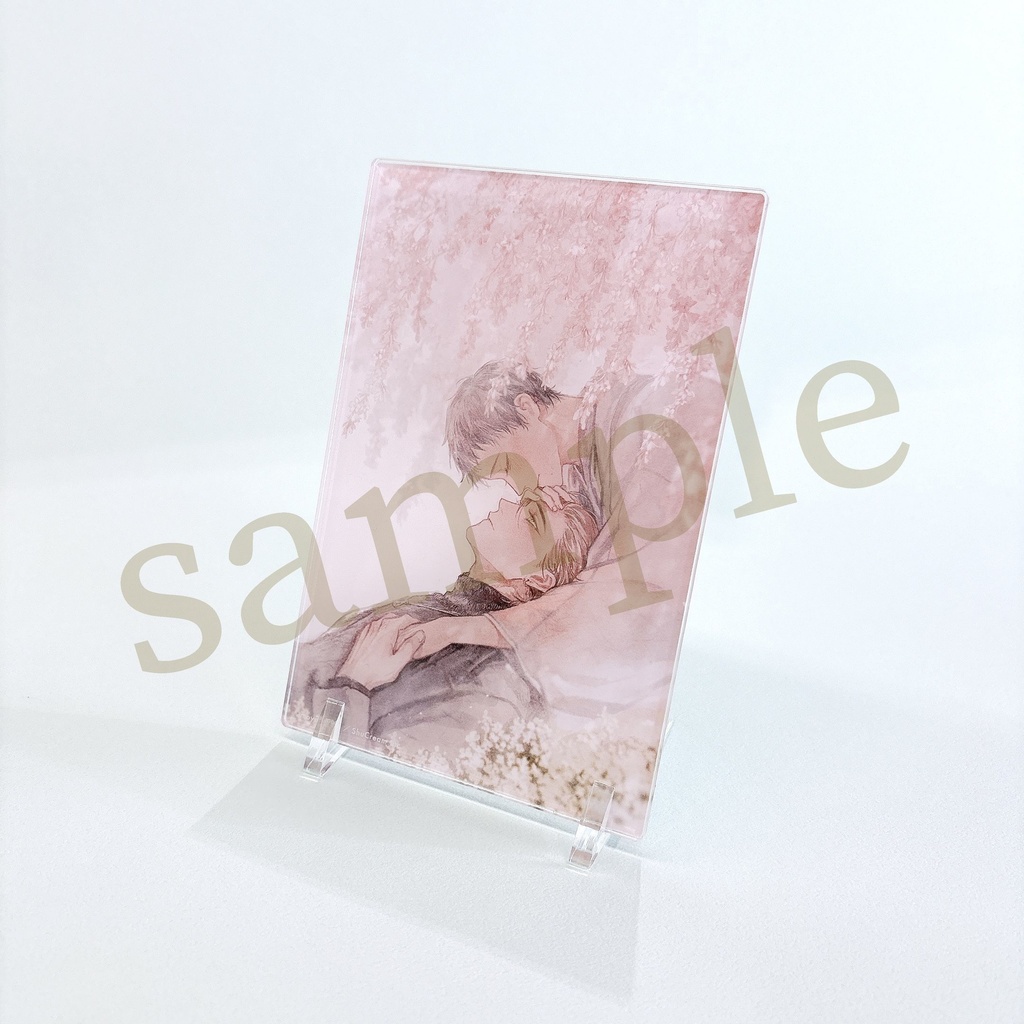【君の夜に触れる】アクリルプレート(ハガキサイズ)