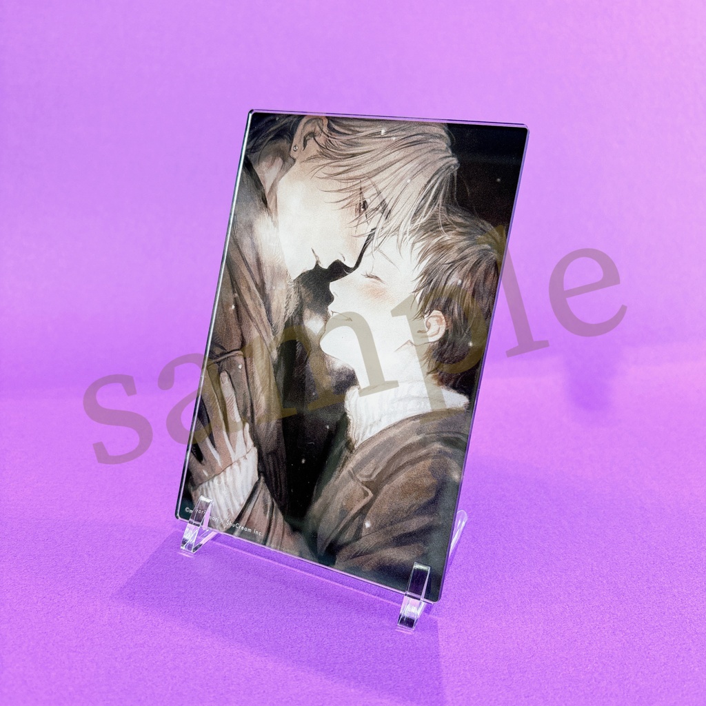 【君の夜に触れる】アクリルプレート(ハガキサイズ)