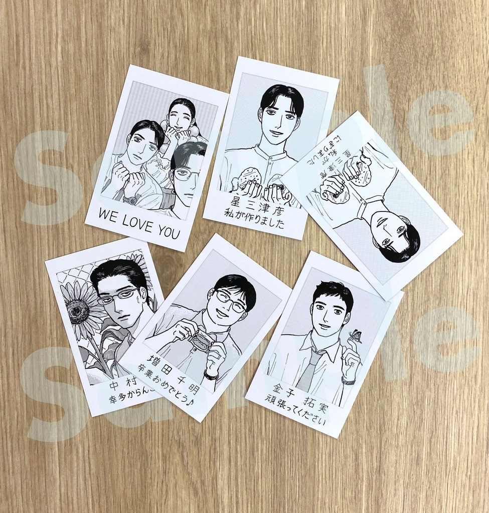 女の園の星/チェキ風カードセット<A/B>