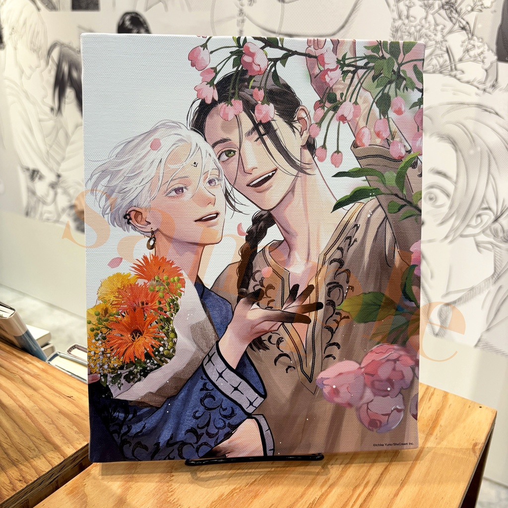 「夜明けの唄×文喫」キャンバスボード