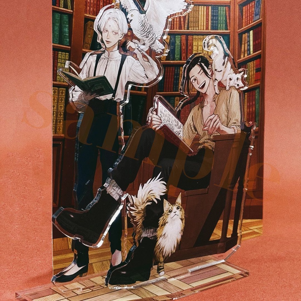 「夜明けの唄×文喫」アクリルスタンド