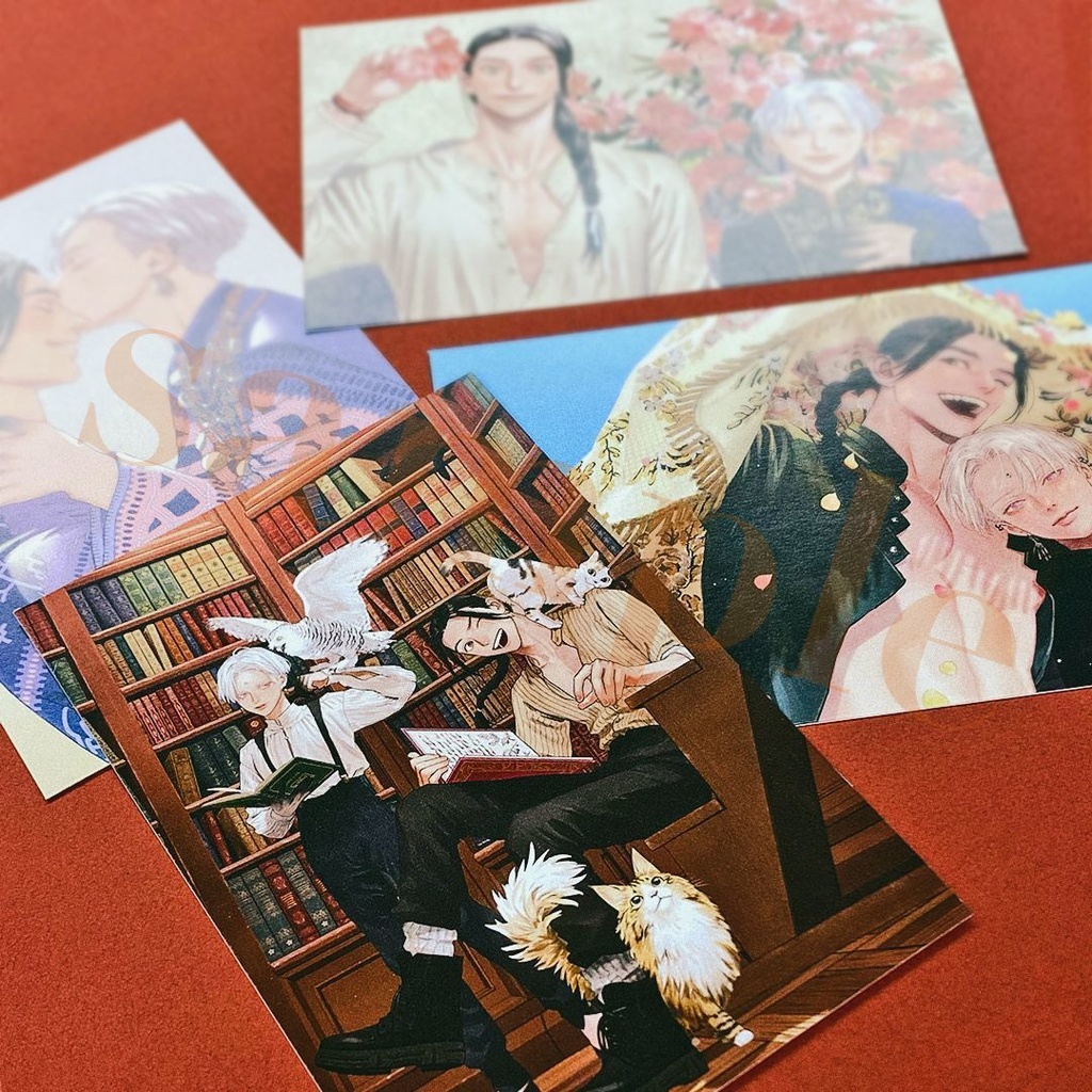 「夜明けの唄×文喫」ポストカード(全6種)