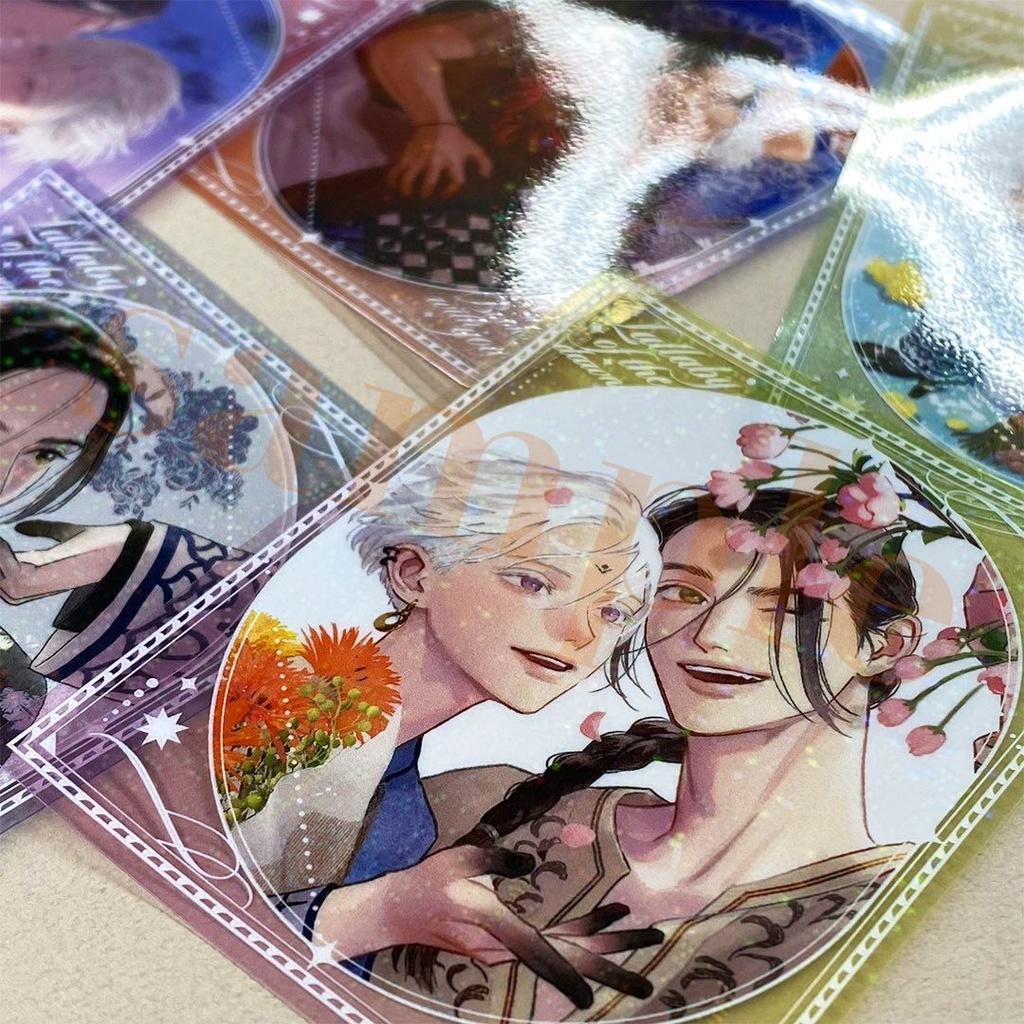 「夜明けの唄×文喫」ホログラムクリアシール(全6種)