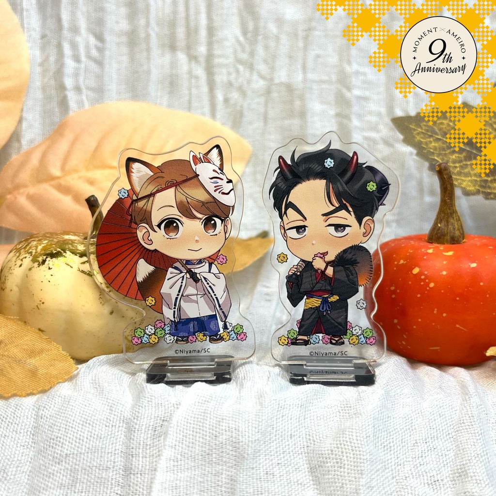 【moment×アメイロ9周年】ランダムミニアクリルスタンド