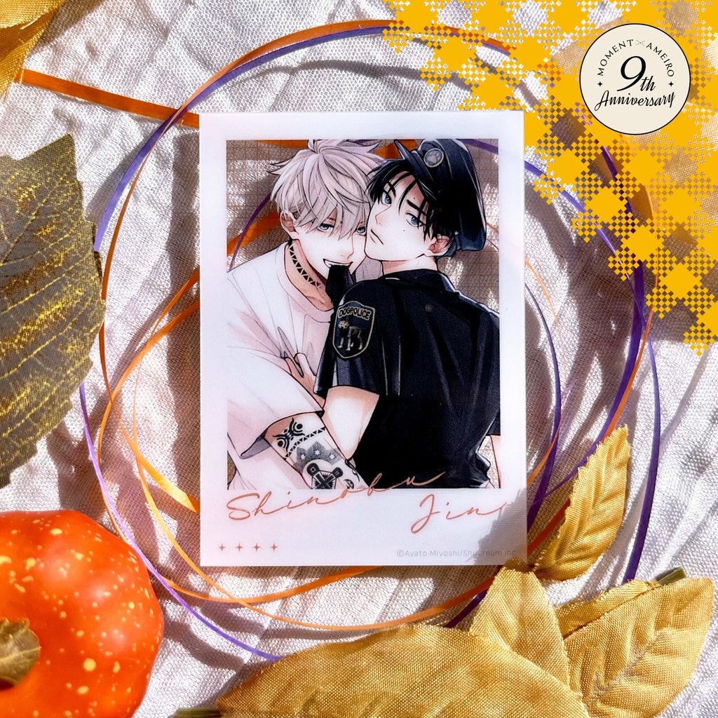 【moment×アメイロ9周年】チェキ風クリアカード