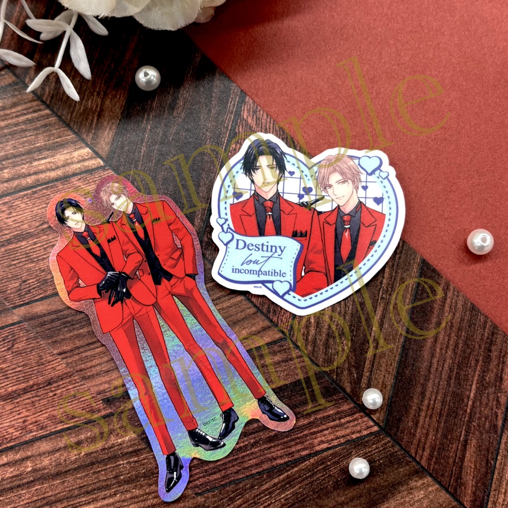 【fR5周年】ダイカットステッカーセット(全6種)