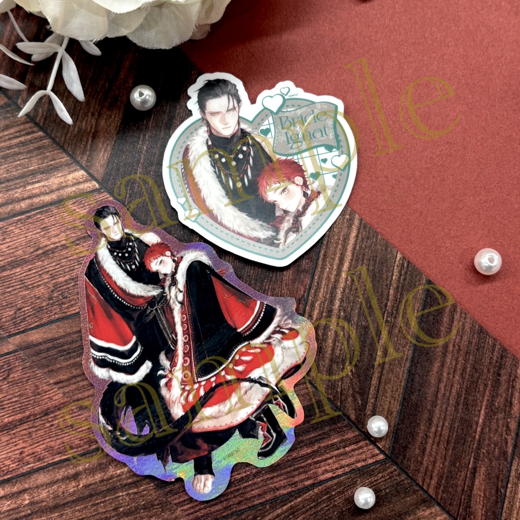 【fR5周年】ダイカットステッカーセット(全6種)