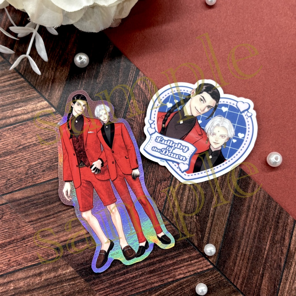 【fR5周年】ダイカットステッカーセット(全6種)