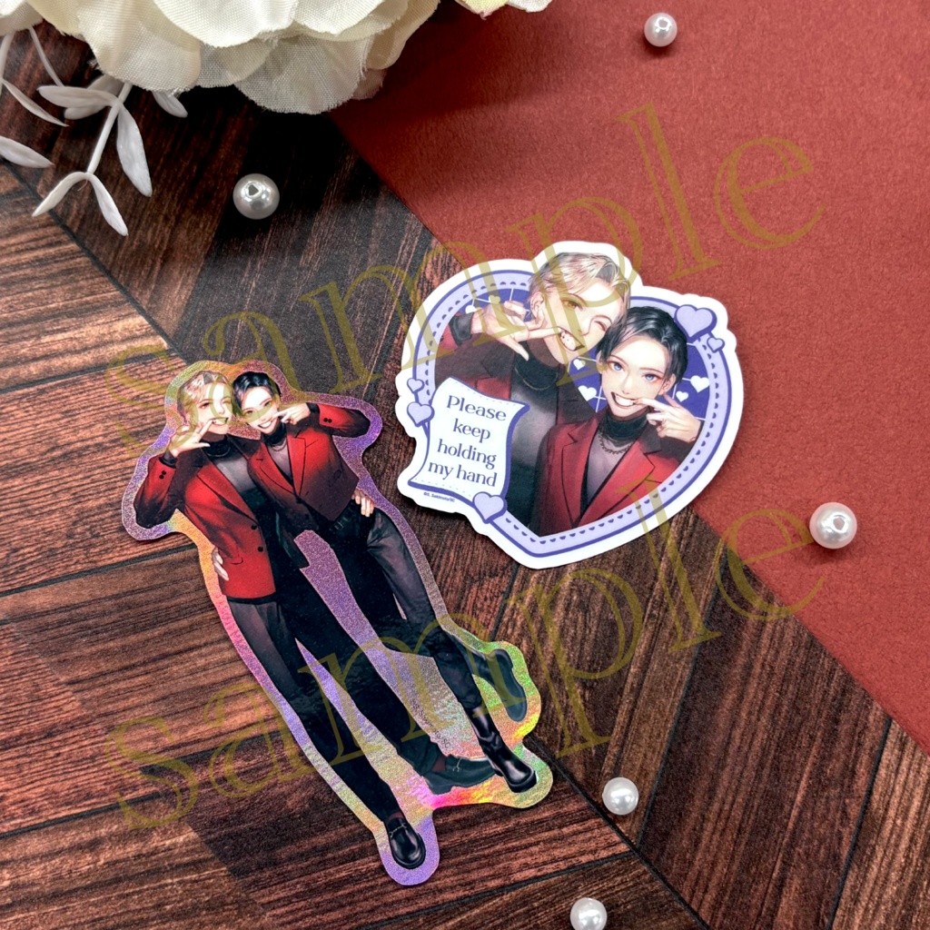 【fR5周年】ダイカットステッカーセット(全6種)